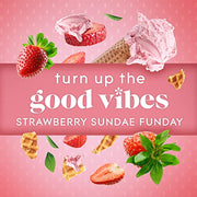 Glade Strawberry Sundae Funday / 3.35 Fl Oz (Pack of 1) / Red Electric
