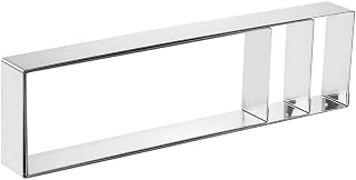 PADERNO World Cuisine 47546-42 Rectangular Tart Ring, 11 7/8" x 3 1/2", Gray