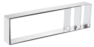 World Cuisine Rectangular Tart Ring by PADERNO – 9 7/8" x 3 1/2", Stainless Steel, Gray, Model 47546-51
