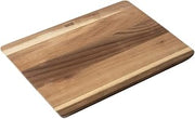 Kuhn Rikon Culinary Forged Cutting Board, Small Wooden Cutting Board for Kitchen Prep, Acacia Wood