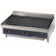 Star Mfg Counter Electric 36" Char-Broiler by Star-Max – Stainless Steel, Metallic, Model 5136CF