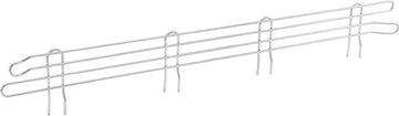 Nexel AL442S Nexel Stainless Steel Wire Ledge, 42"W x 4"H