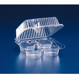 4 Counts Muffin or Cupcake Containers Heavy Duty 288 CT