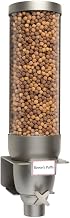 Rosseto EZ538 EZ-SERV Single Container Wall-Mount Dry Goods Dispenser, 2-Gallon Capacity, 8-1/2" Length x 9" Width x 24" Height