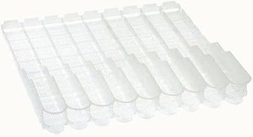 Visibility Slide Clear Plastic 20 Oz Bottle Organizer - 27"L x 27 15/16"W