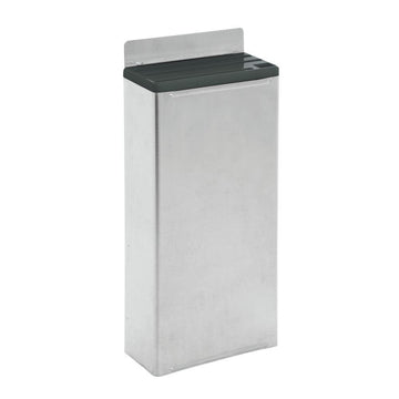 Small Knife Rack Stainless Steel Sanitary - 6" W x 2 5/8 D x 13 1/4 H by HUBERT – Stainless Steel, Silver, Model ENN06BK