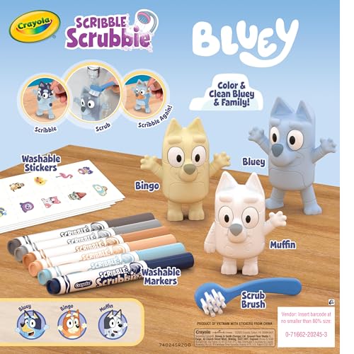 Crayola Deluxe / 6PK / Blue, White, Gray Drawing