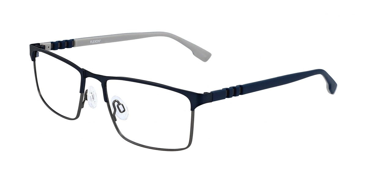 Eyeglasses E 1137 412 Navy by Flexon – 55/18/140, Metal, Navy, Model FLEXON E1137 45145