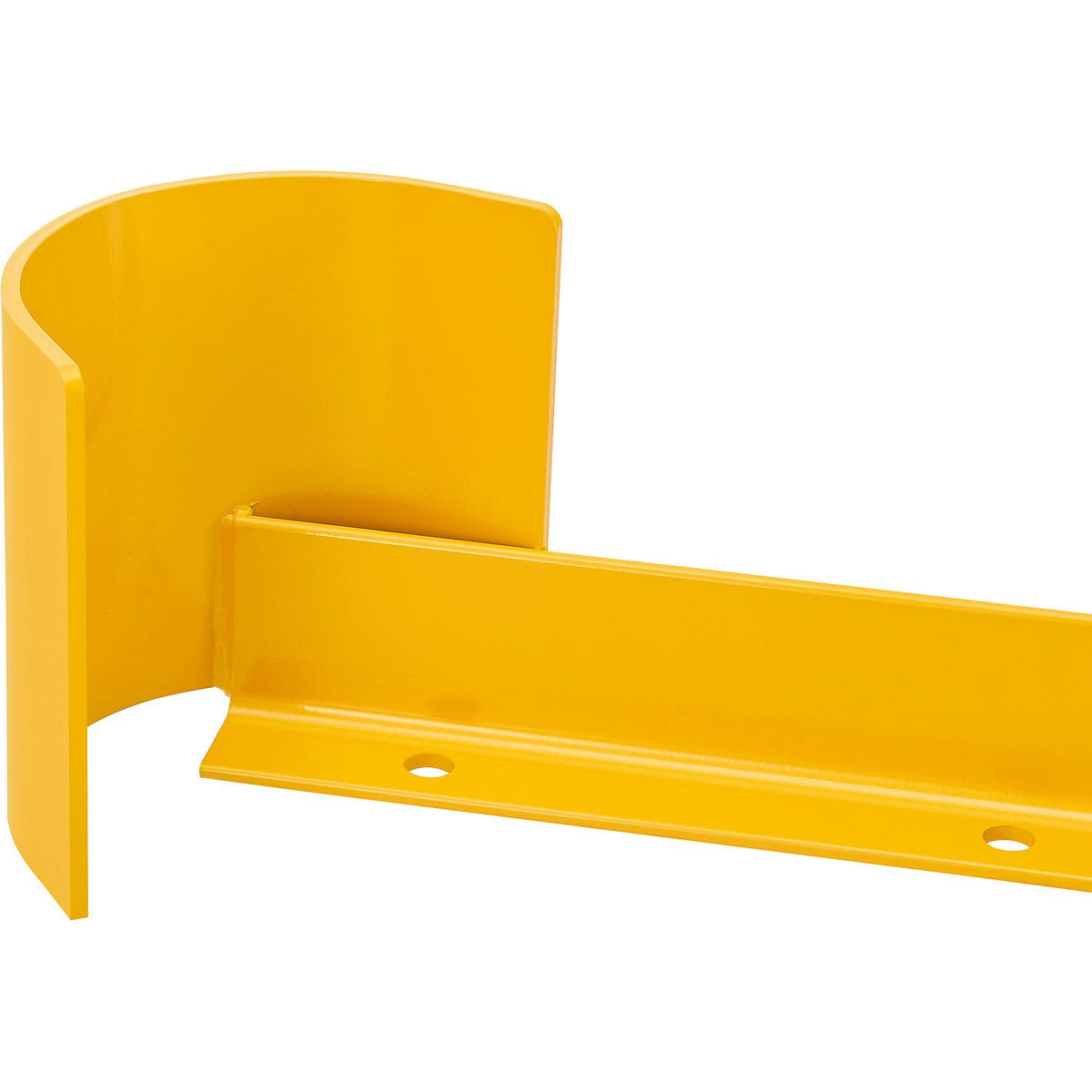 Pallet Rack End Protector by Global Industrial – Steel, Yellow, Model 670860