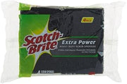 Scotch-Brite Extra Power Heavy Duty Scrub Sponges | Provides Extra Tough Scouring Power for Heavy Duty Cleaning - 4 Scrub Sponges