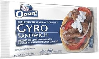 Grecian Delight Premade Gyro Sandwich -- 12 per case.