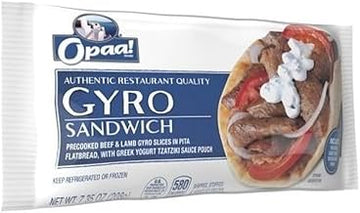 Grecian Delight Premade Gyro Sandwich -- 12 per case.