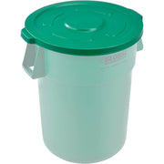 Global Industrial Green / 27-1/2" Diameter x 2-1/2"H / Industrial Kitchen Trash Cans