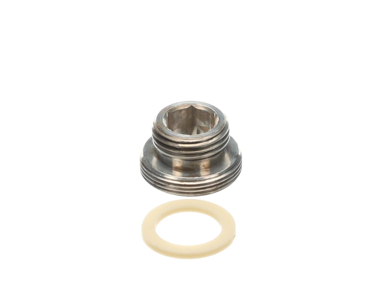 044A Adapter for B-0199-02 Aerators by T&S Brass – not_applicable, Chrome plated brass, White, Model 1031-Yosemitei5