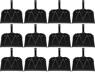 Genuine Joe Heavy-Duty Metal Dustpan (Pack of 12)