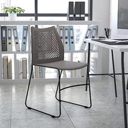 Flash Furniture Grey / Set of 1 / Contemporary Stacking Chairs