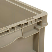 Straight Wall Container Solid Gray by Monoflo – Polyethylene (PE), Gray, Model NRSO2415-11 Gray