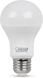 Feit Electric A1100/827/10KLED Non-Dimmable, 75 W, Led Bulb, 120 Vac, 1100 Lumens, 2700 K, CRI >=80, 1-Pack, Clear