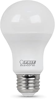 Feit Electric A19 LED Light Bulbs, 100W Equivalent, 1500 Lumens, E26 Base, 2700k Soft White, A19 LED Bulbs, General Purpose Light Bulbs, 11,000-Hour Lifetime, A1600/827/10KLED