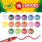 Crayola 16/Pkg / 1 Count (Pack of 1) / Crayon Size 3-5/8InchL x 5/16Inch Diameter Crayons
