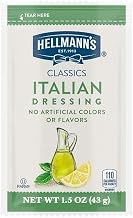 Hellmann's Classics Italian Salad Dressing Packets, 1.5 Oz, 102 Pack