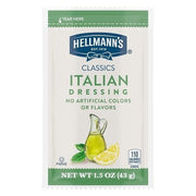 Classics Italian Salad Dressing Packets by HELLMANN'S – 1.5 Ounce (Pack of 102), Pack of 102