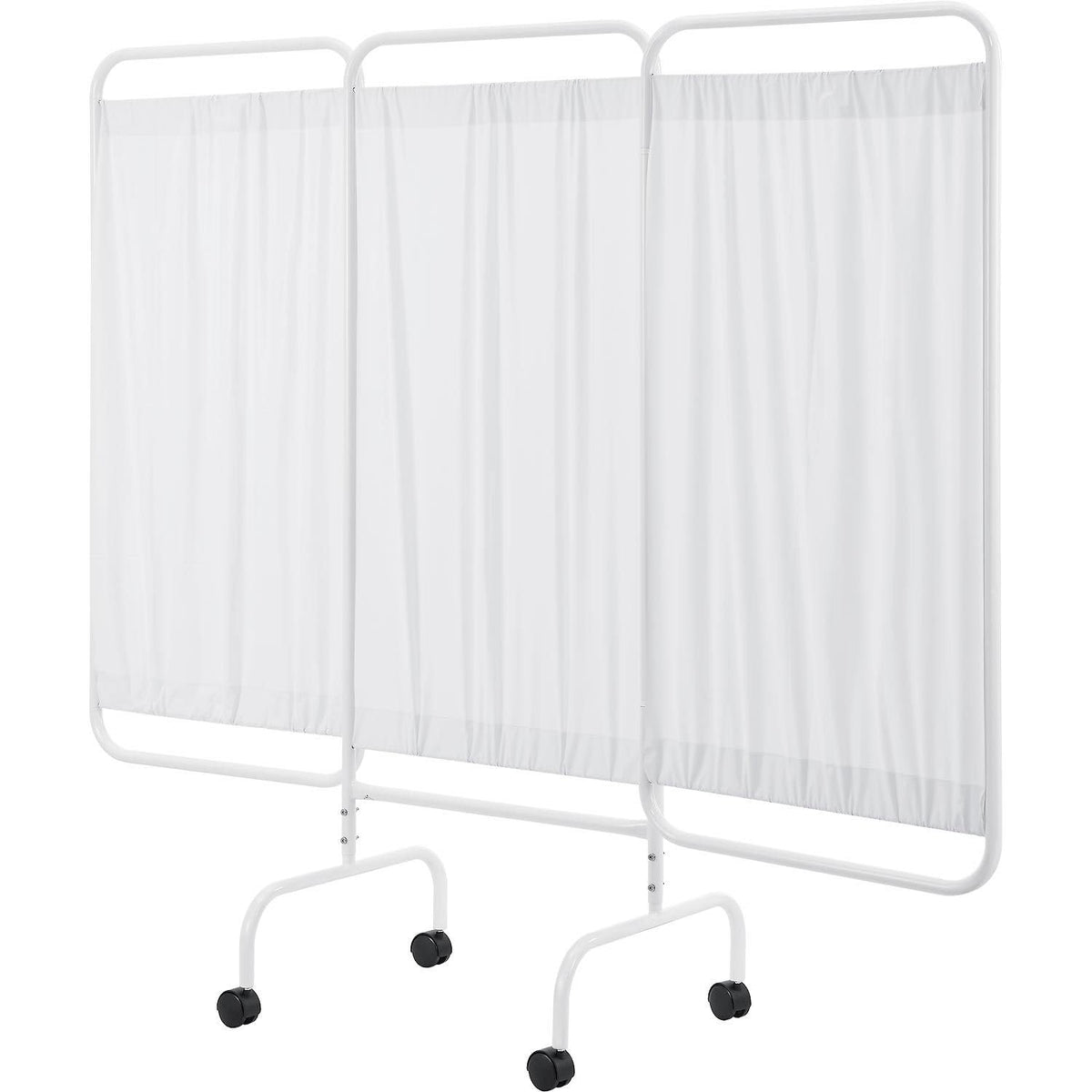 Replacement Panels for 3-Panel Privacy Screen by Global Industrial – Vinyl, White, Model TW012