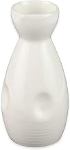 GET NC-4001-W Ceramic Dishwasher-Safe Sake Bottle Only, 6 Ounce, Porcelain White