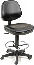 Global Industrial Interion Armless Task Stool with 24" to 29" Pneumatic