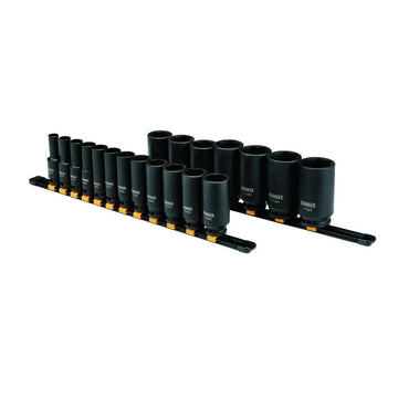 Deep Impact Socket Set by DEWALT – One Size, Blend, Multi, Model DWMT19239