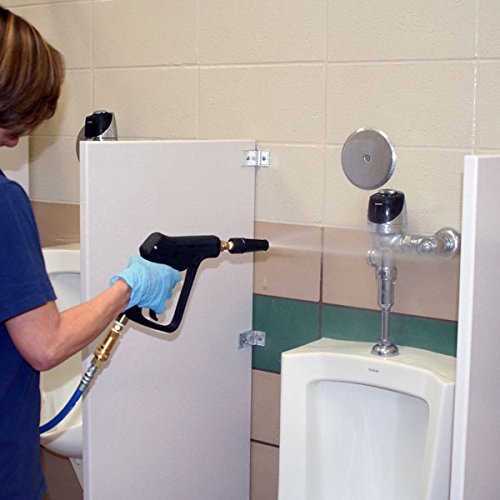 CR2 Touch-Free Restroom Cleaning System by EDIC – 42"L x 22"W x 39"H, 17.0 gallons, Polyethylene, Blue/Gray, Model 2700RC