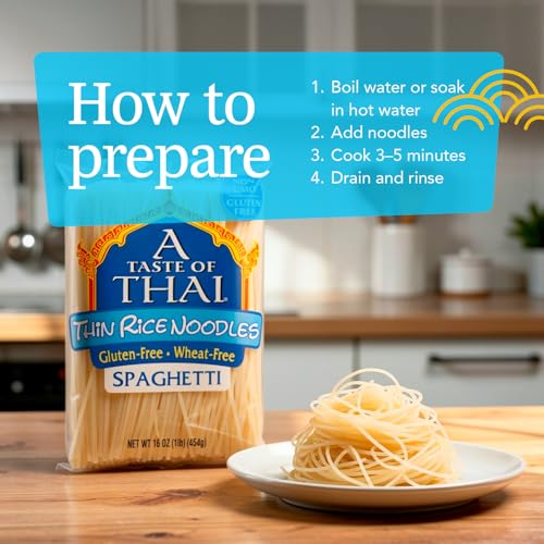 A Taste of Thai Spaghetti / 16 Ounce (Pack of 1) / 1 Noodle