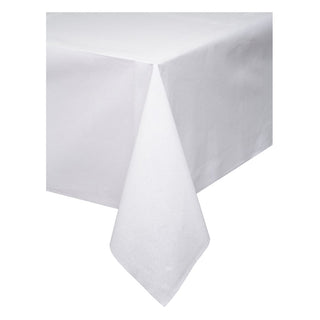 Linen-Like Folded Tablecover by Hoffmaster – 54" x 50", Paper, White, Pack of 48, Model 210401