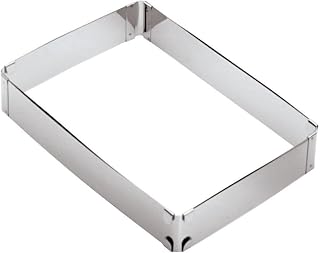PADERNO World Cuisine Adjustable Rectangular Frame Extender (from 11 Inch x 7 1/2 Inch to 21 1/4 Inch x 13 3/8 Inch)