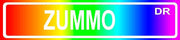 ZUMMO Groovy Cool Rainbow Look 8" Wide Magnet for use on Any Steel Surface