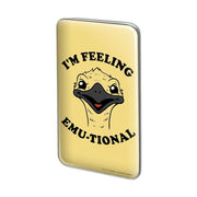 I'm Feeling Emu-tional Emotional Emu Rectangle Lapel Pin Tie Tack by GRAPHICS & MORE – 1.2 Inches, Multicolored, Model LAPELPIN_RECT.QQBCRLCTC.Z002950_8