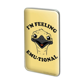 I'm Feeling Emu-tional Emotional Emu Rectangle Lapel Pin Tie Tack by GRAPHICS & MORE – 1.2 Inches, Multicolored, Model LAPELPIN_RECT.QQBCRLCTC.Z002950_8