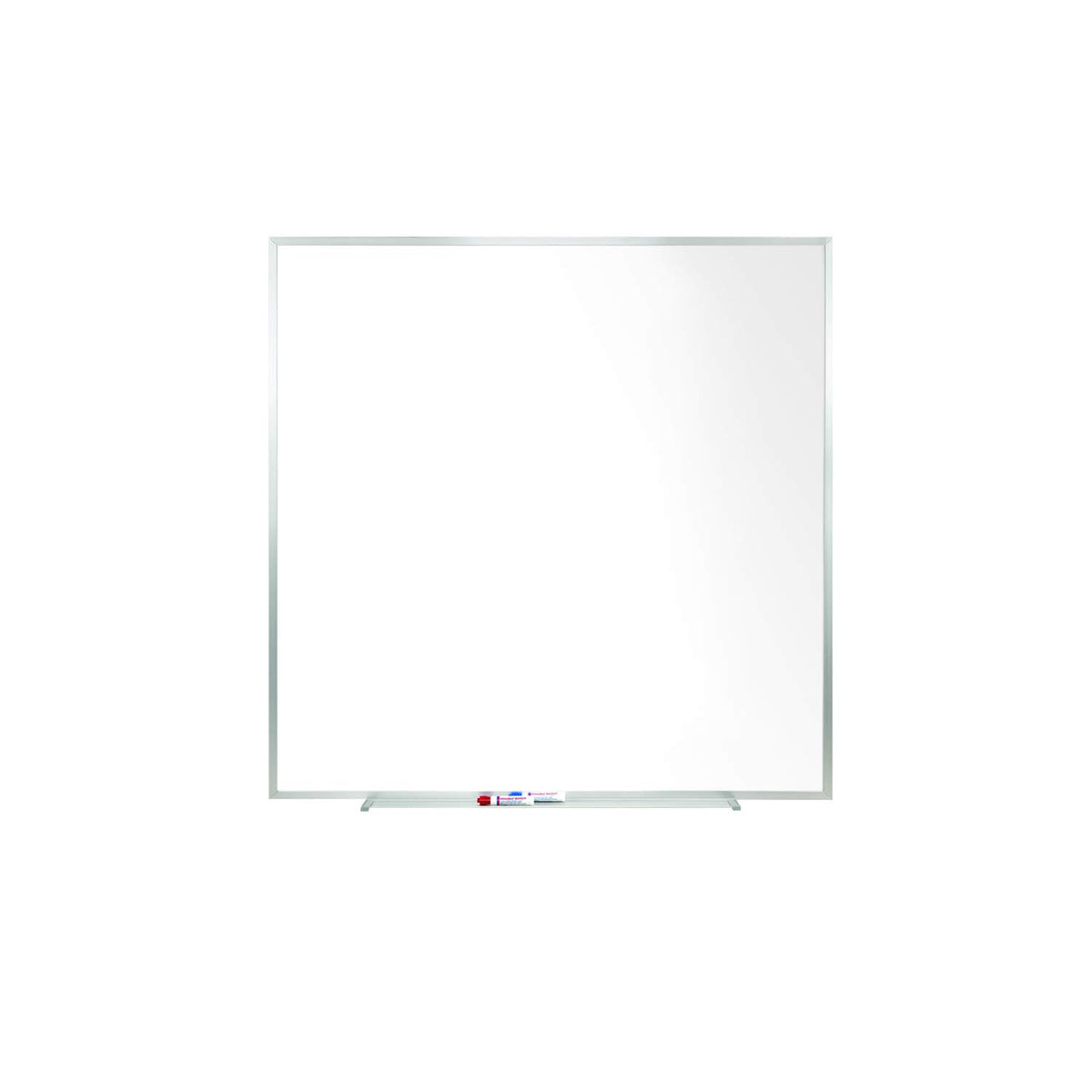 Ghent Aluminum Frame / 49"W x 48.5"H / 1 Dry Erase Boards