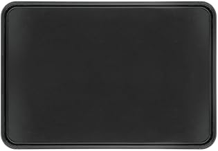 HUBERT Black Fiberglass Market Display Tray - 26"L x 18"W x 1"H