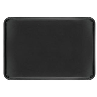 Black Fiberglass Market Display Tray - 26"L x 18"W x 1"H by HUBERT – 26" x 18" x 1", Plastic, Black, Model 99511190416