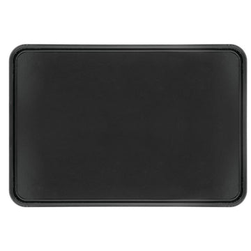 Black Fiberglass Market Display Tray - 26"L x 18"W x 1"H by HUBERT – 26" x 18" x 1", Plastic, Black, Model 99511190416