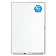 Quartet Silver / 72"W x 48"H / Nano-Clean Magnetic Dry Erase Boards