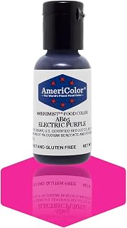 AmeriColor AmeriMist Electric Purple Airbrush Food Color, .65 oz