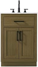 Alden Bathroom Vanity Chestnut Brown