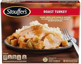 Stouffer's Roast Turkey Meal, 9.63 oz. (Pack of 12)