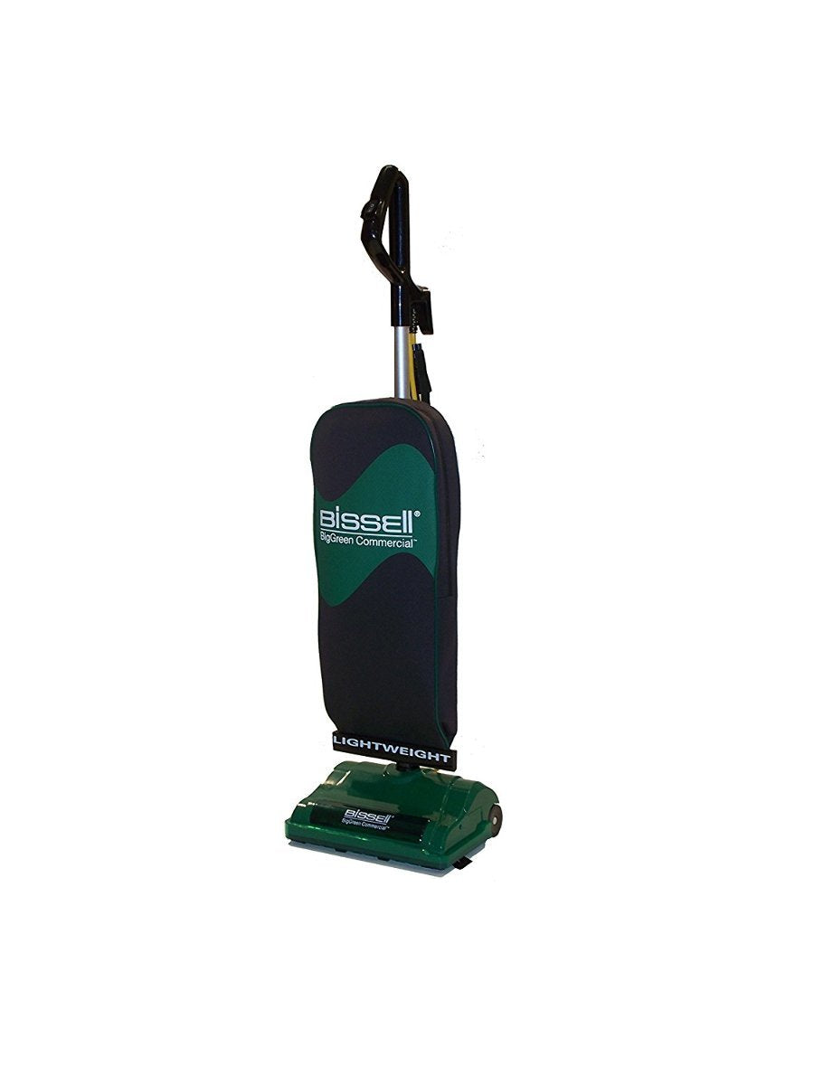 Bissell BigGreen Commercial Bagged Lightweight (8lb) by Bissell Commercial – 10"L x 13"W x 47.5"H, 11.0 gallons, Plastic, Green, Model BGU8000
