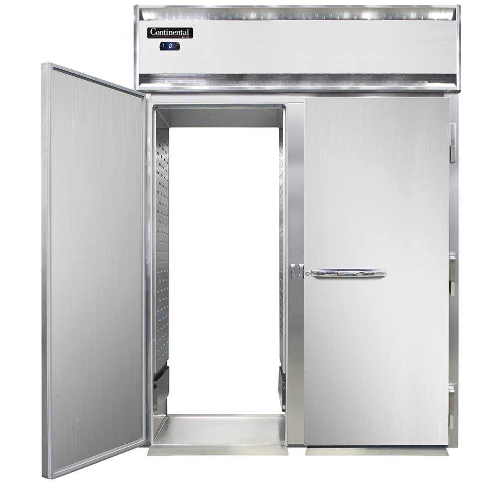 DL2FI-RT Designer Line Two Section Roll-Thru Freezer by Continental Refrigerator – Commercial Grade
