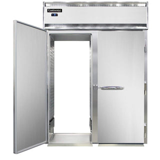 DL2FI-RT Designer Line Two Section Roll-Thru Freezer by Continental Refrigerator – Commercial Grade