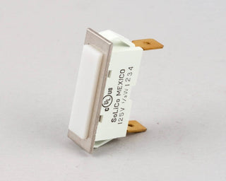 125 Volt Plain White Lens Light by Frymaster – Stainless Steel, White, Model 807-1061