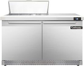 SW48-8-FB Sandwich Unit, 48" W, With 8 Pan Top Openings & Front Breathing